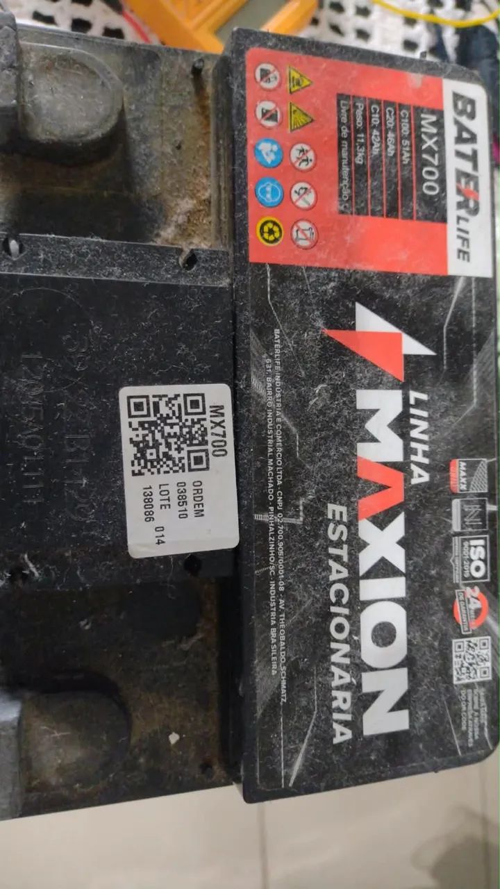 Vendo bateria em ótimo estado 