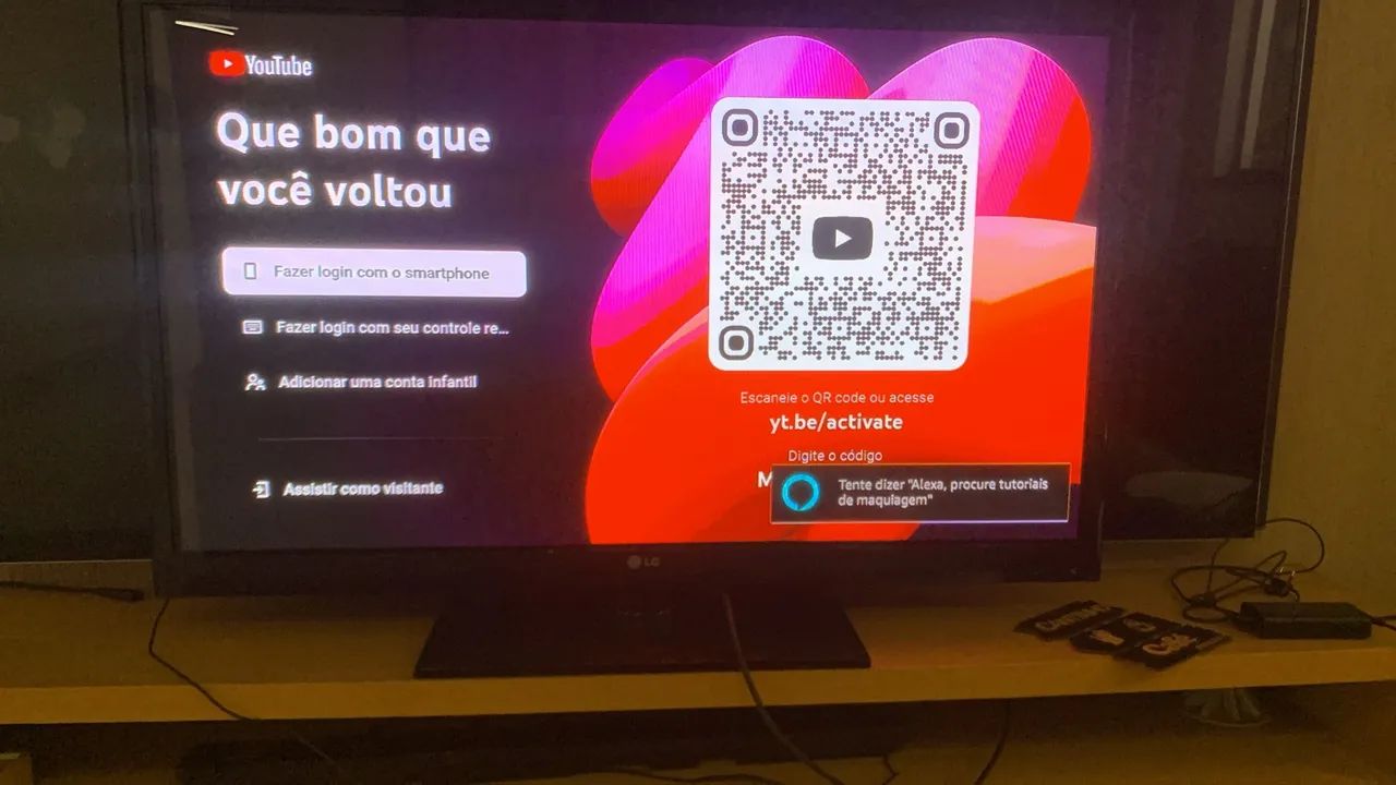 TV New Plasma LG 50 polegadas fininha com Fire Stick Amazon  - Foto 5