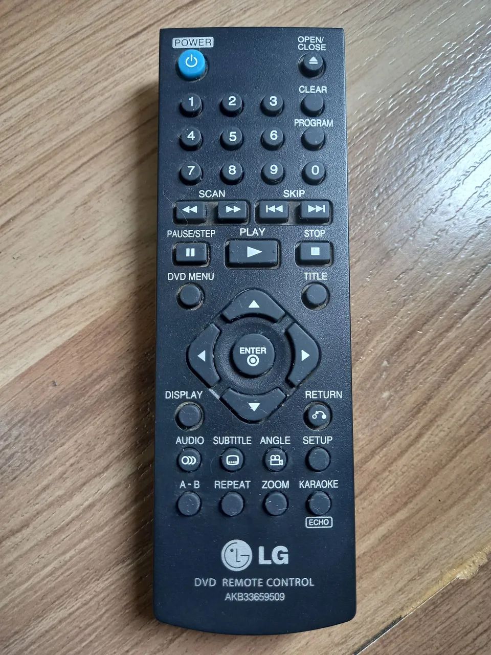 CONTROLE DVD LG AKB33659509