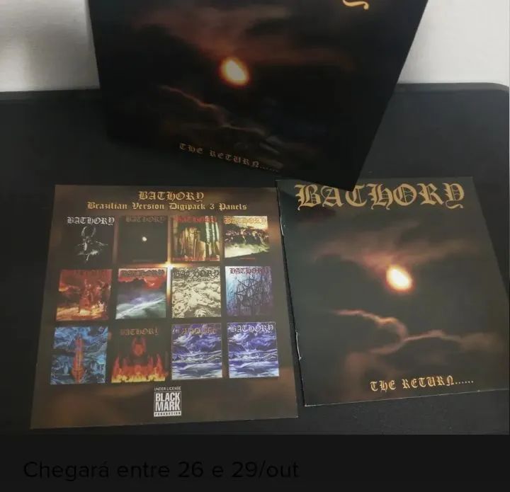 Cd Bathory - The Return... - Digipack - Nacional - Usado  excelente estado  - Foto 2