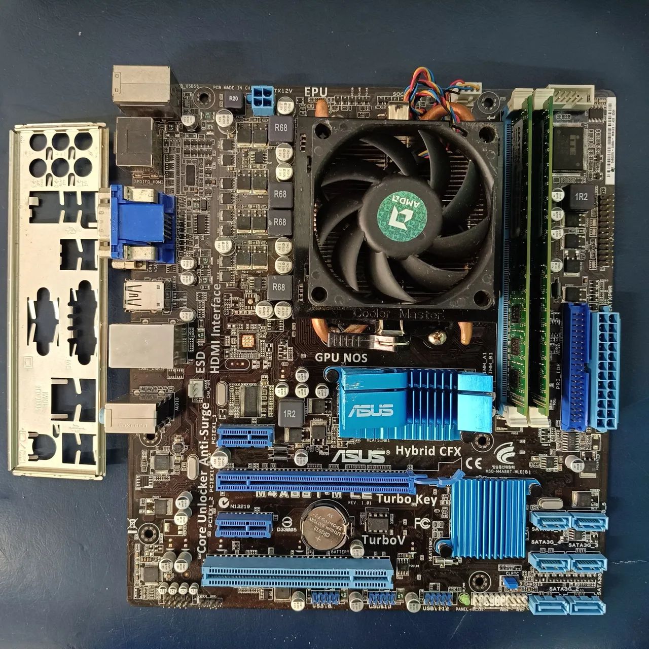 Kite Placa Asus AM3+ m4a88t-m Lê 