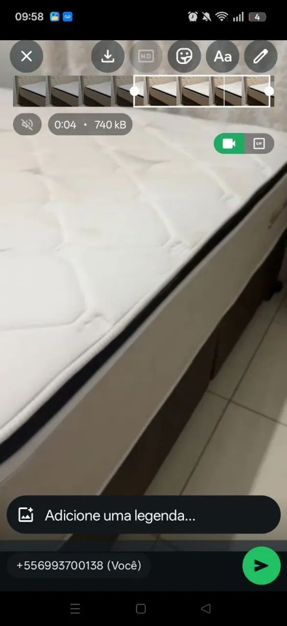 Cama + cabeceira  - Foto 5