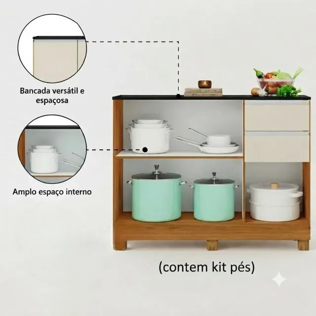 Balcão Paris (PRODUTO DE OFERTA) - Foto 2