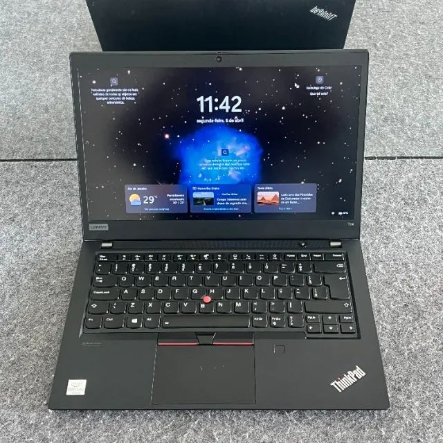 Notebook Lenovo Thinkpad, i7 de 10ª, 8gb de RAM, 256gb de SSD e tela de 14 polegadas - Foto 3