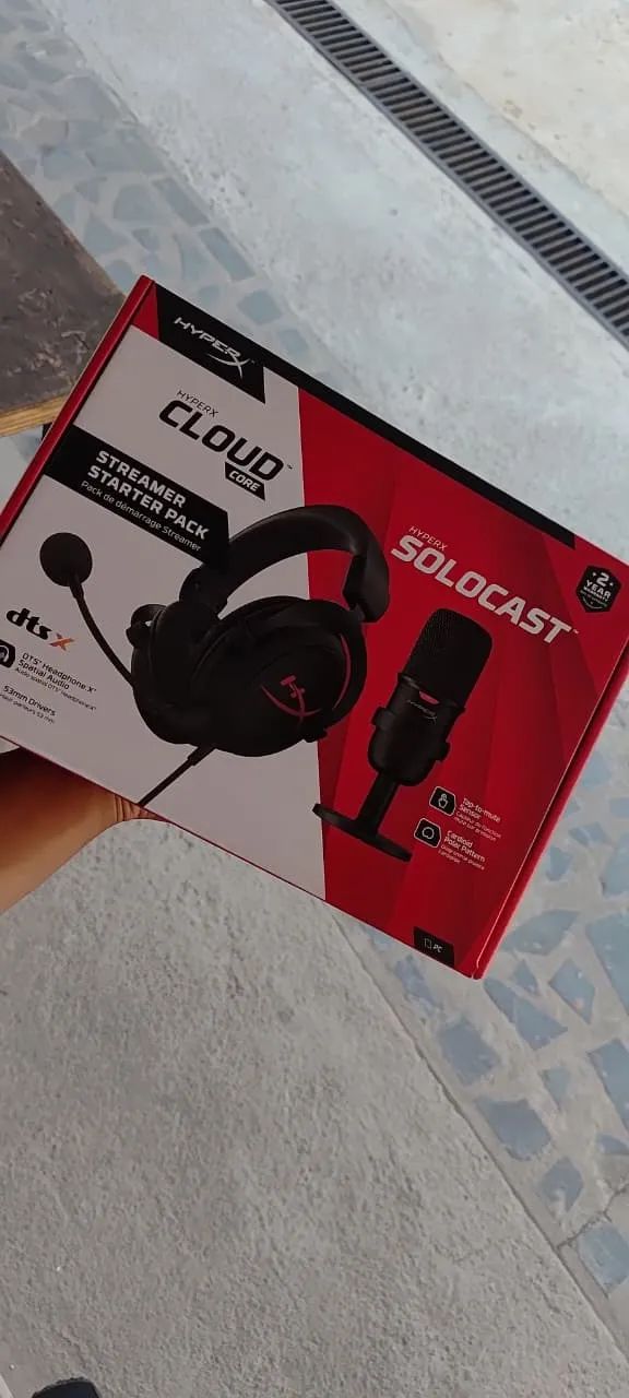 Kit Gamer HyperX Streamer Starter Pack