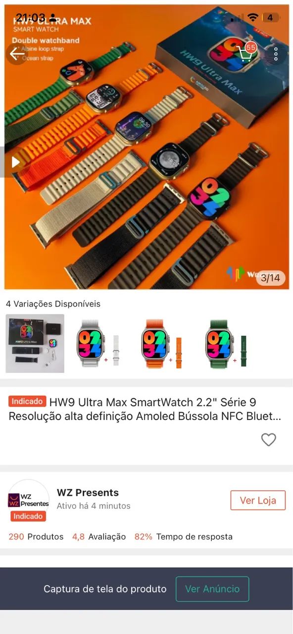 Smartwatch Ultra Max - Foto 2
