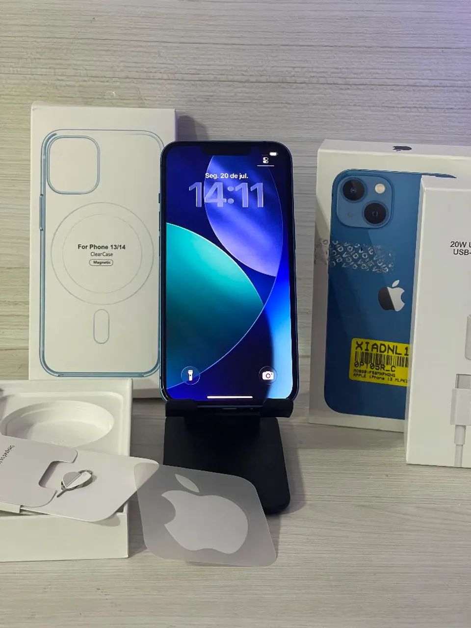 PROMOÇÃO ÚNICA IPHONE 13 128 GB BLUE ORIGINAL  DE UNICO DONO COM GARANTIA DE 3 MESES  - Foto 2