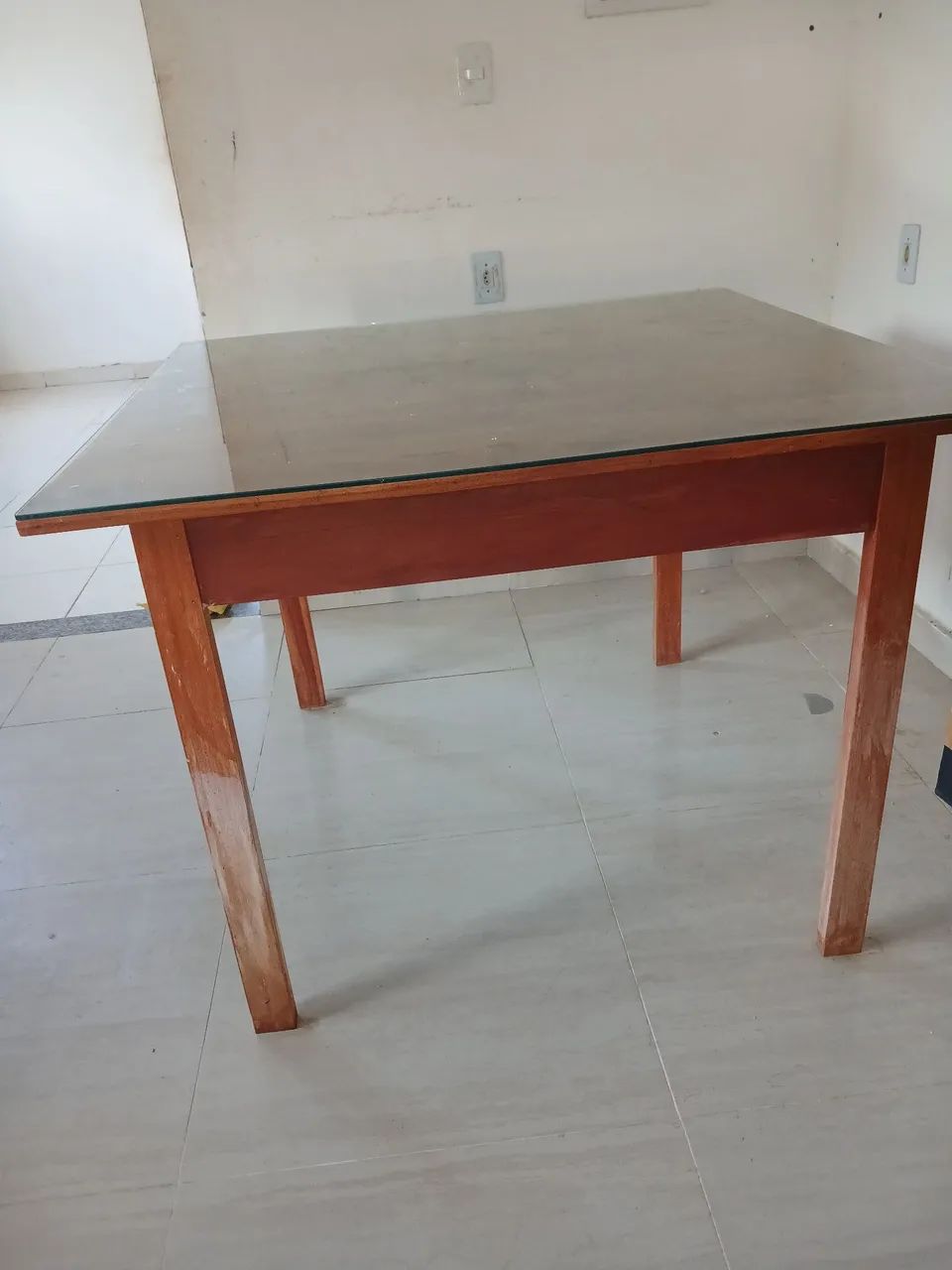Mesa jantar madeira - Foto 3