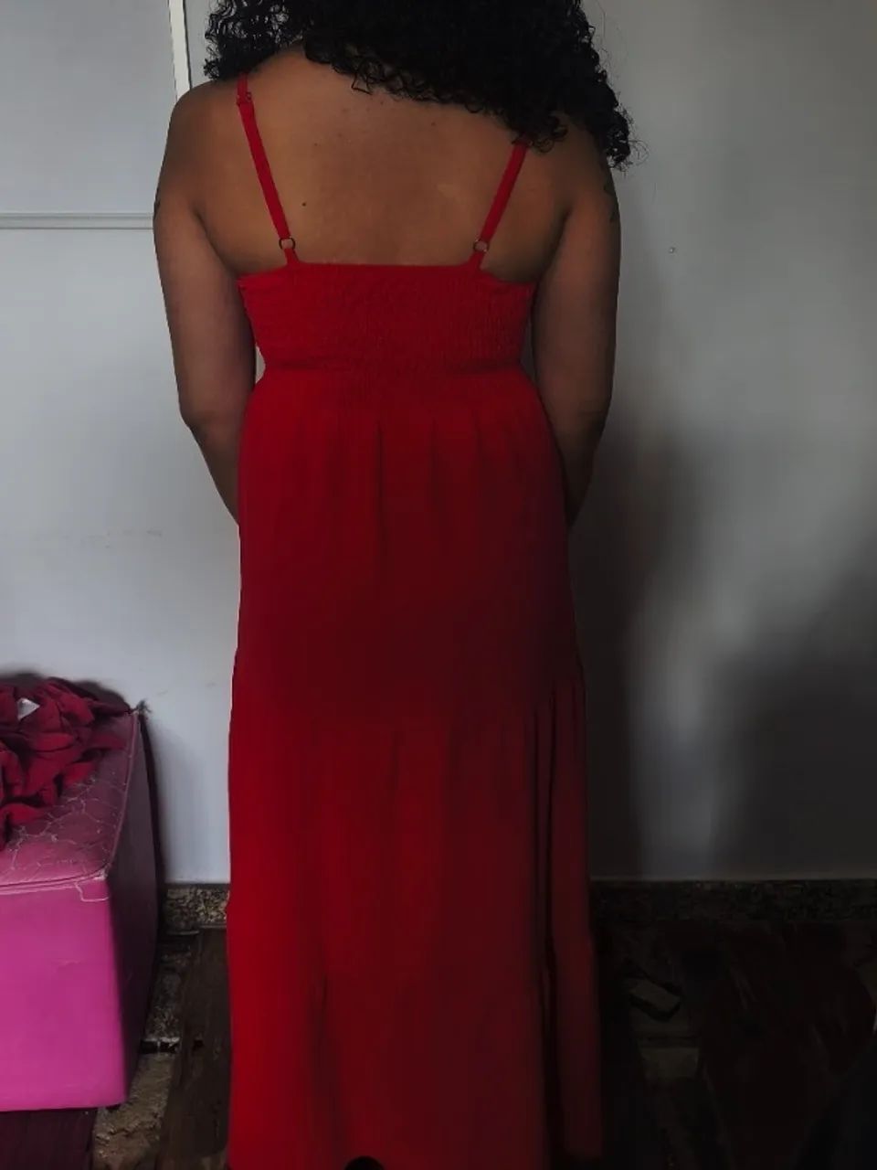 vestido vermelho longo - Foto 3