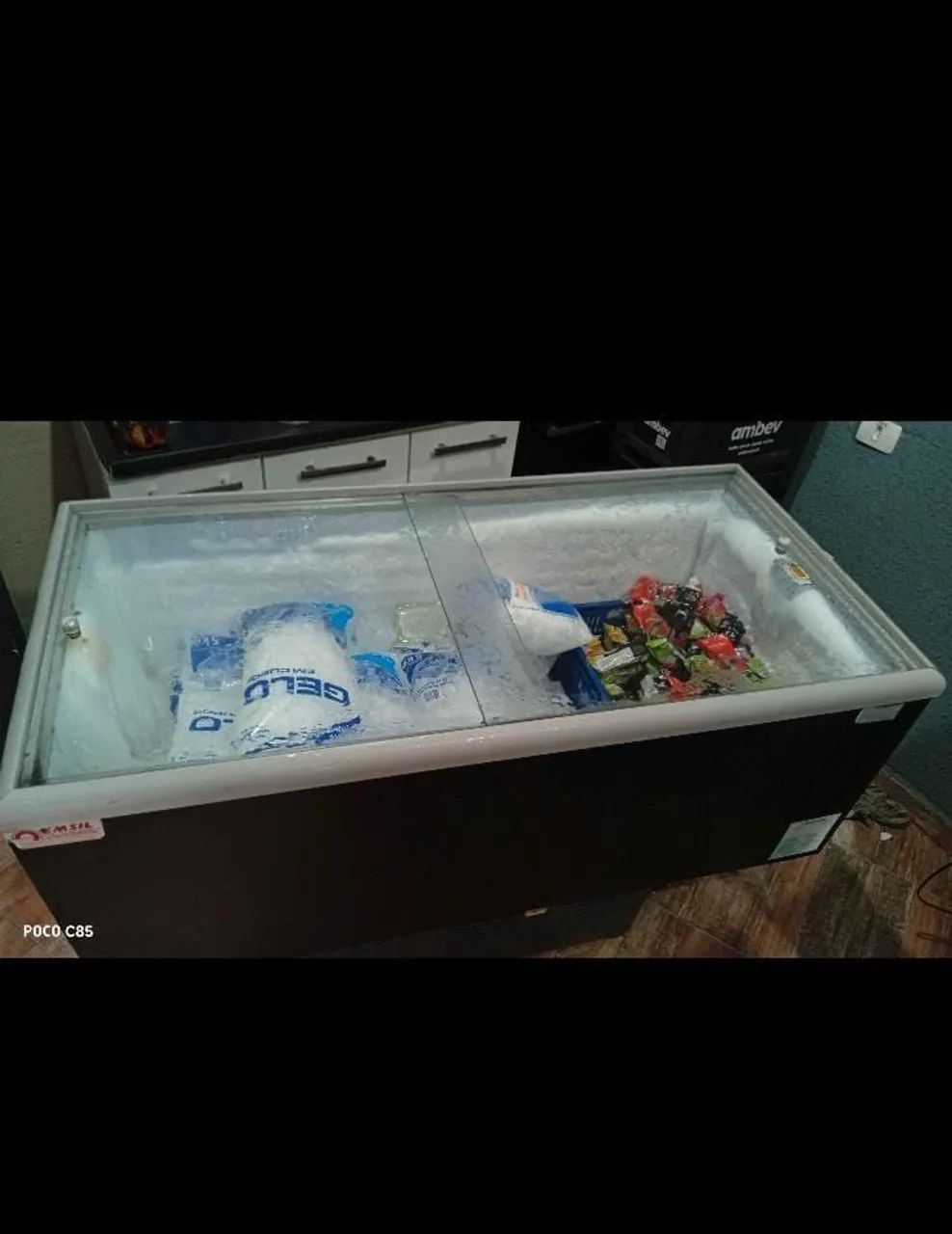 Freezer ilha plus 
