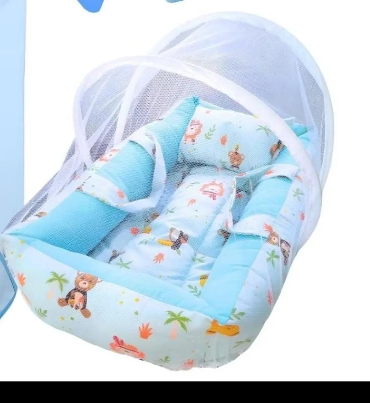Vende-se ninho e cadeirinha de descanso pra bb