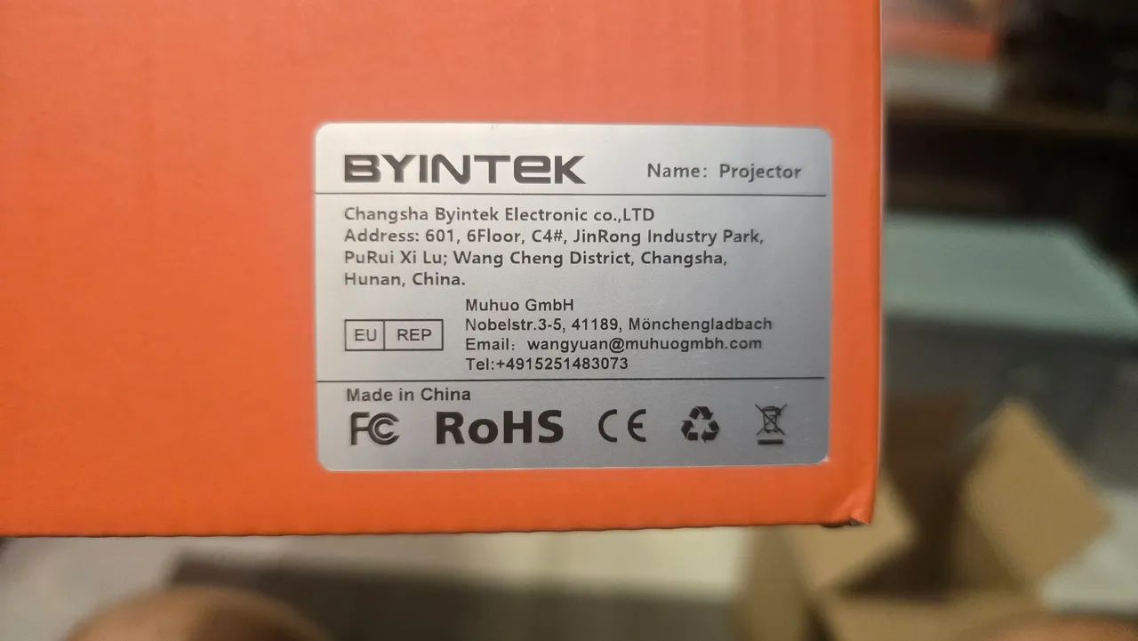 Projetor byintek Love U4