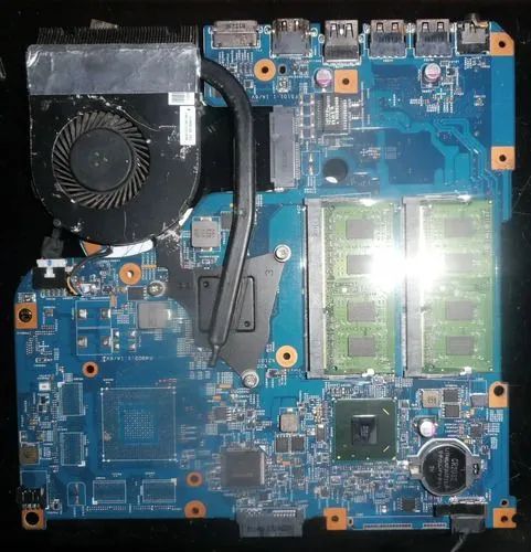 Placa mãe notebook acer v5 471 com memória RAM - Foto 2