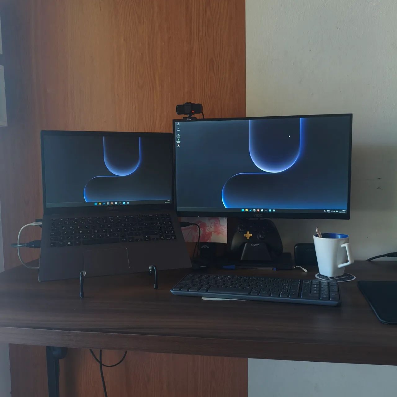 Setup Completo Notebook ASUS Ryzen 5 | 16GB RAM | SSD 1TB | Periféricos