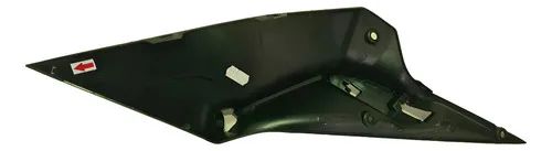 Acabamento Aba Tanque Esq Honda Cb 300f 23/25 Detalhes 61414 Preto - Foto 3