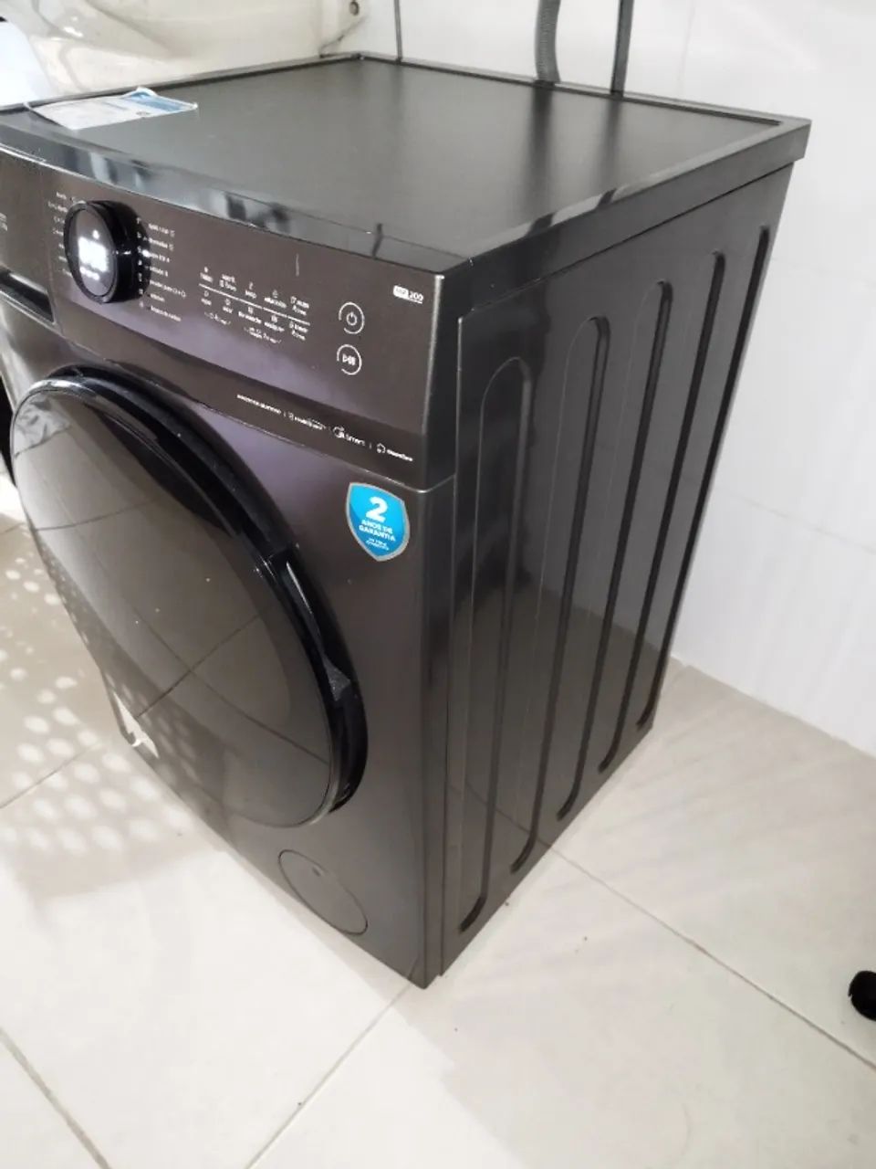 Lava e seca Midea 11Kg / 7Kg Inverter Cinza - Foto 3