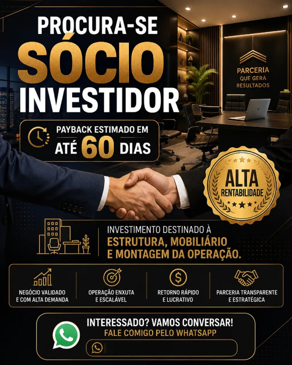 Procura-se Sócio Investidor para Agência de Marketing