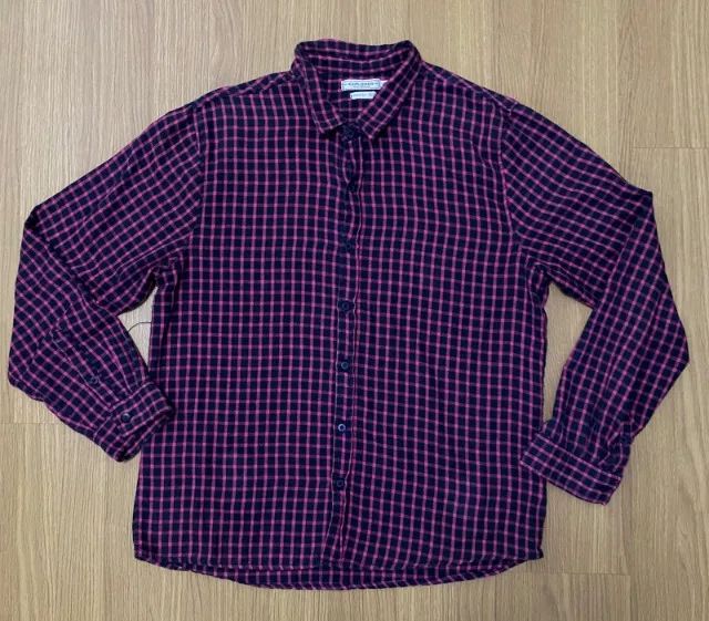 camisa xadrez explorer azul e rosa