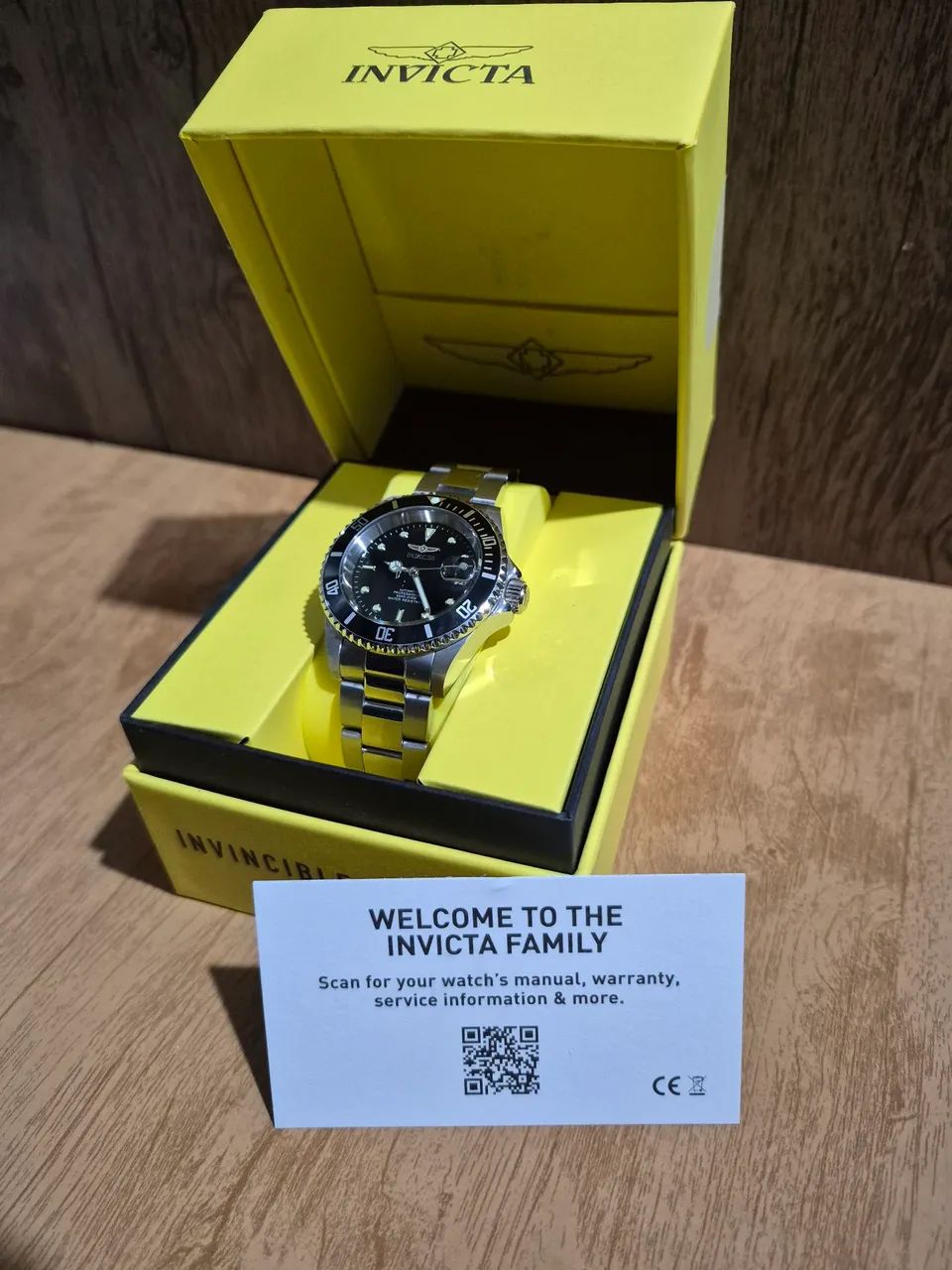 Relógio invicta pro drive