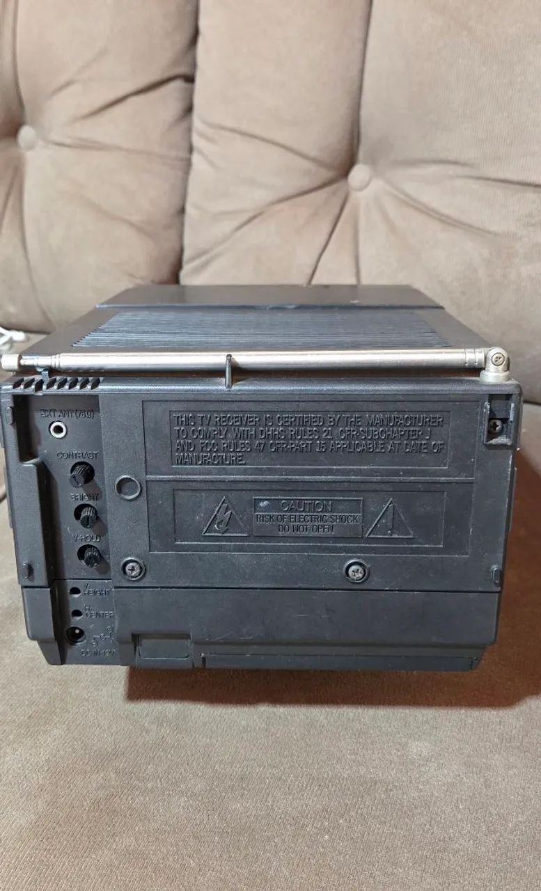 Tv portatil rara 1987 colecionáveis - Foto 5