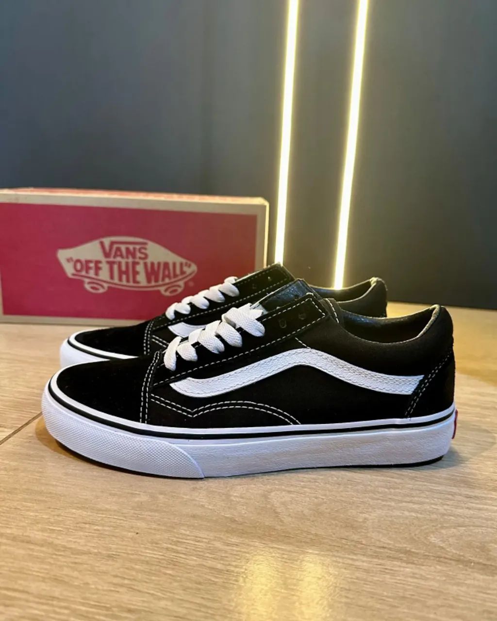 Tênis Vans Old Skool Classic Cor: Preto Premium Unissex Disponível 34 ao 43 (Foto Real)