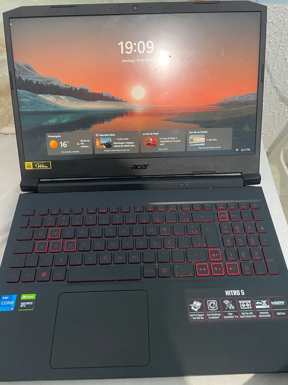 notebook gamer acer nitro 5 - Foto 2