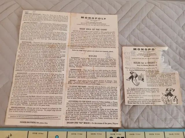 Monopoly Antigo Parker Brothers Edição Clássica De 1970 - Foto 5