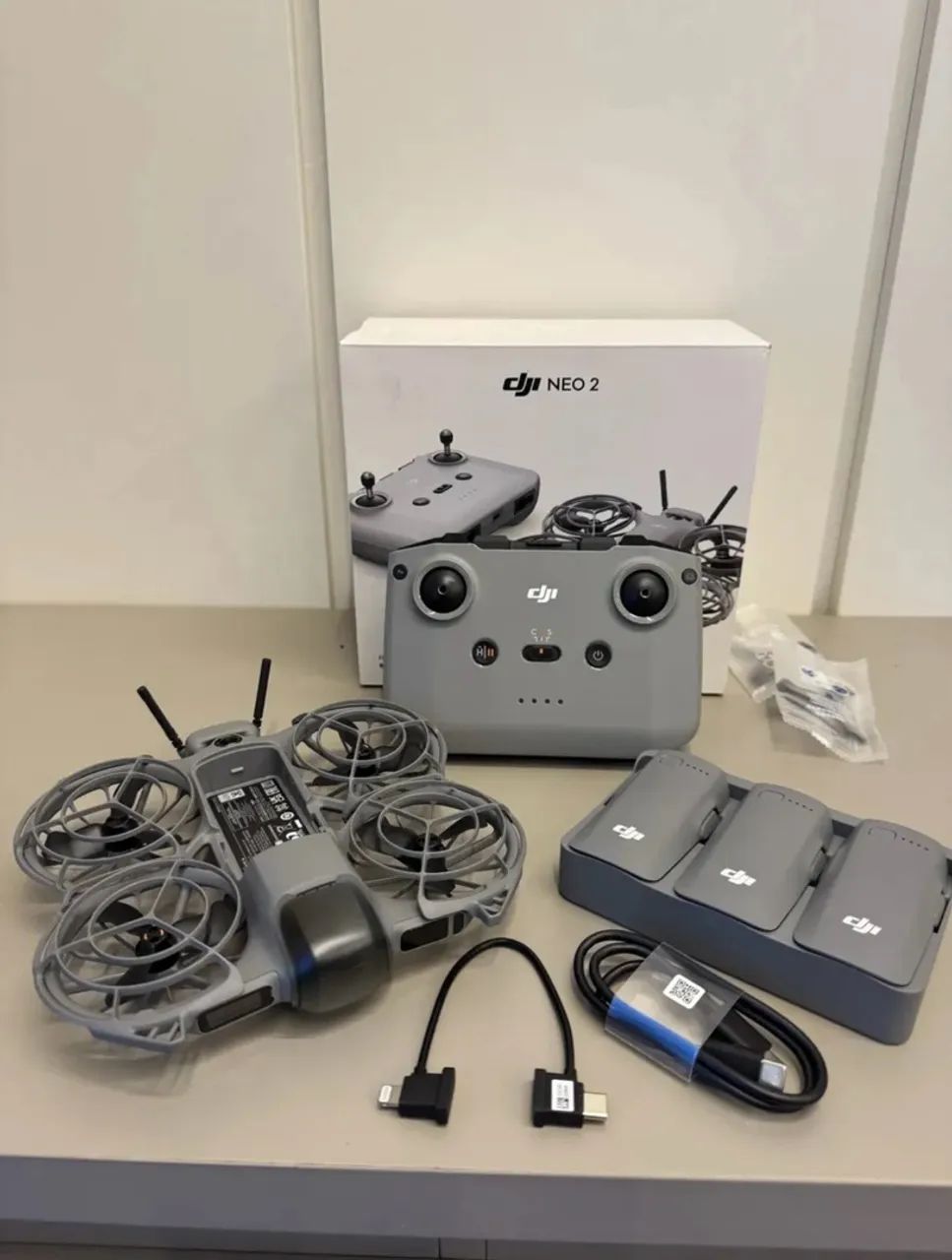 Drone DJI Neo 2 Fly More Combo 3 baterias + controle 