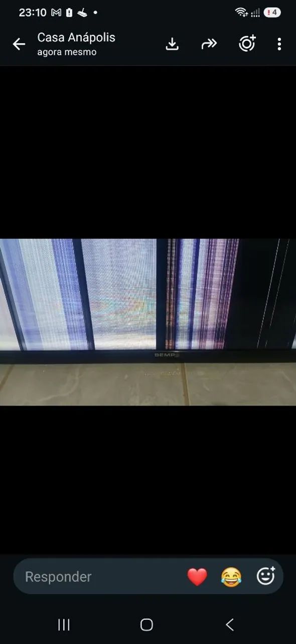 Tv semp problema na tela 43 polegadas - Foto 2