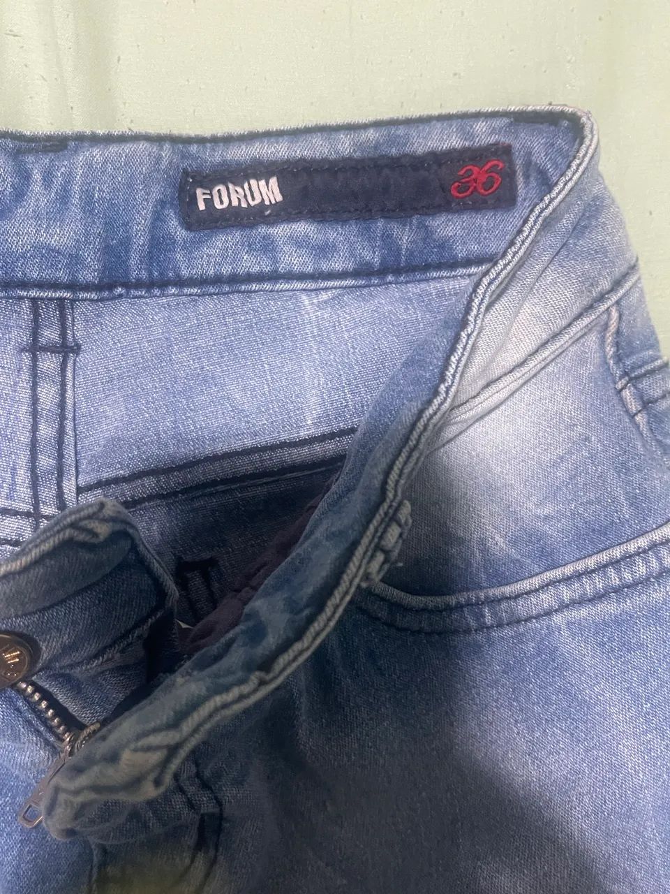 Calça jeans fórum tamanho 36  - Foto 2