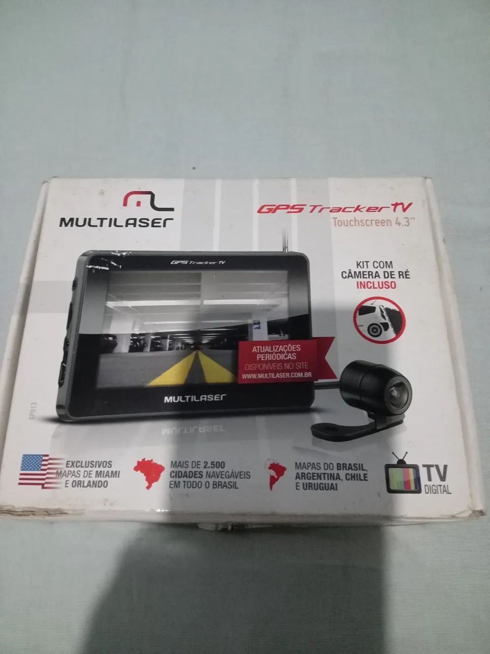 GPS trackball TV Touch-screen 4.3 polegadas - Foto 4