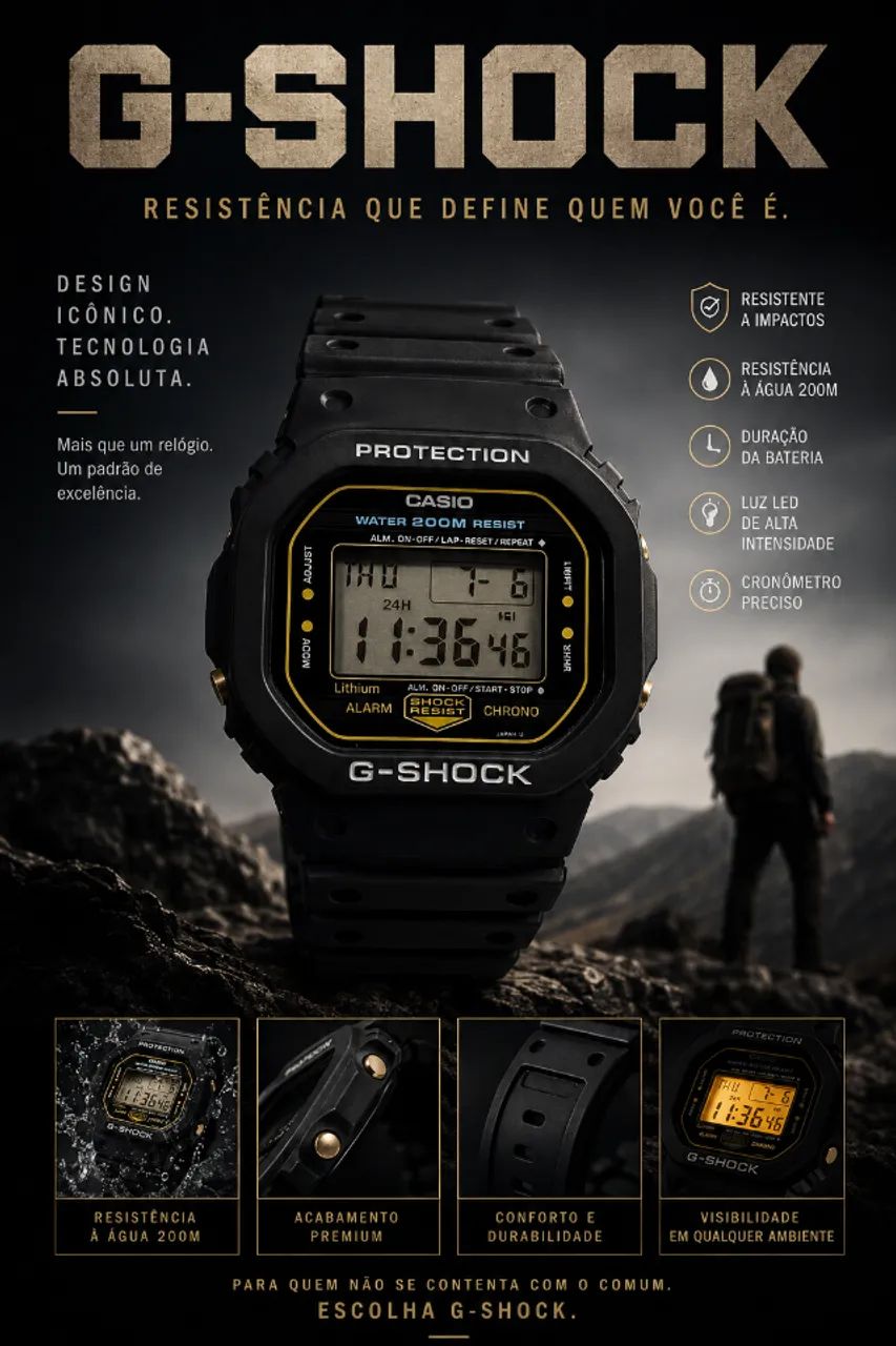 Relógio G-Shock DW-5200C