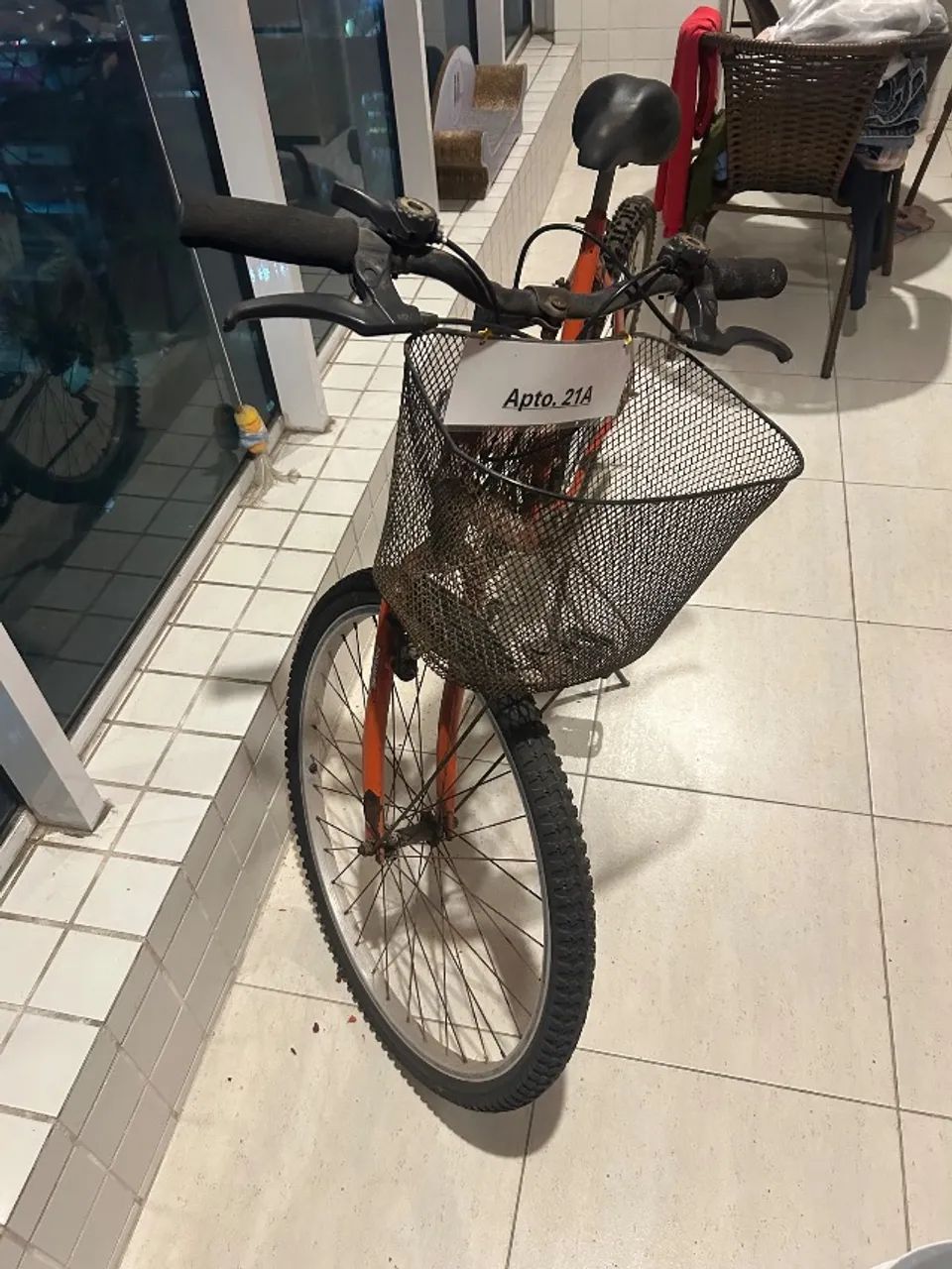 Bicicleta Track vermelha  - Foto 5