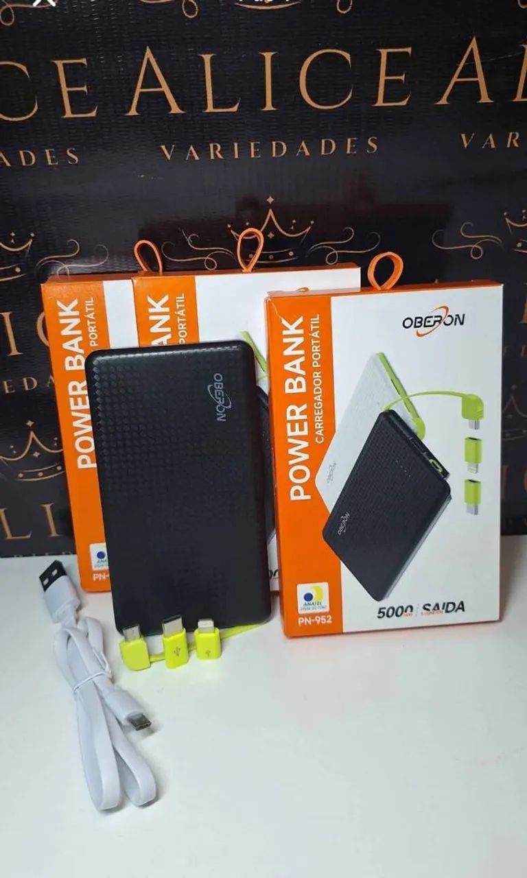 Carregador portátil 5000MAH 