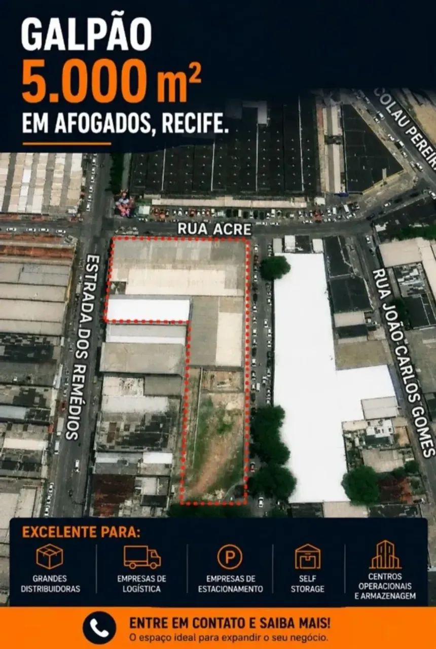 Galpão Estratégico em Afogados