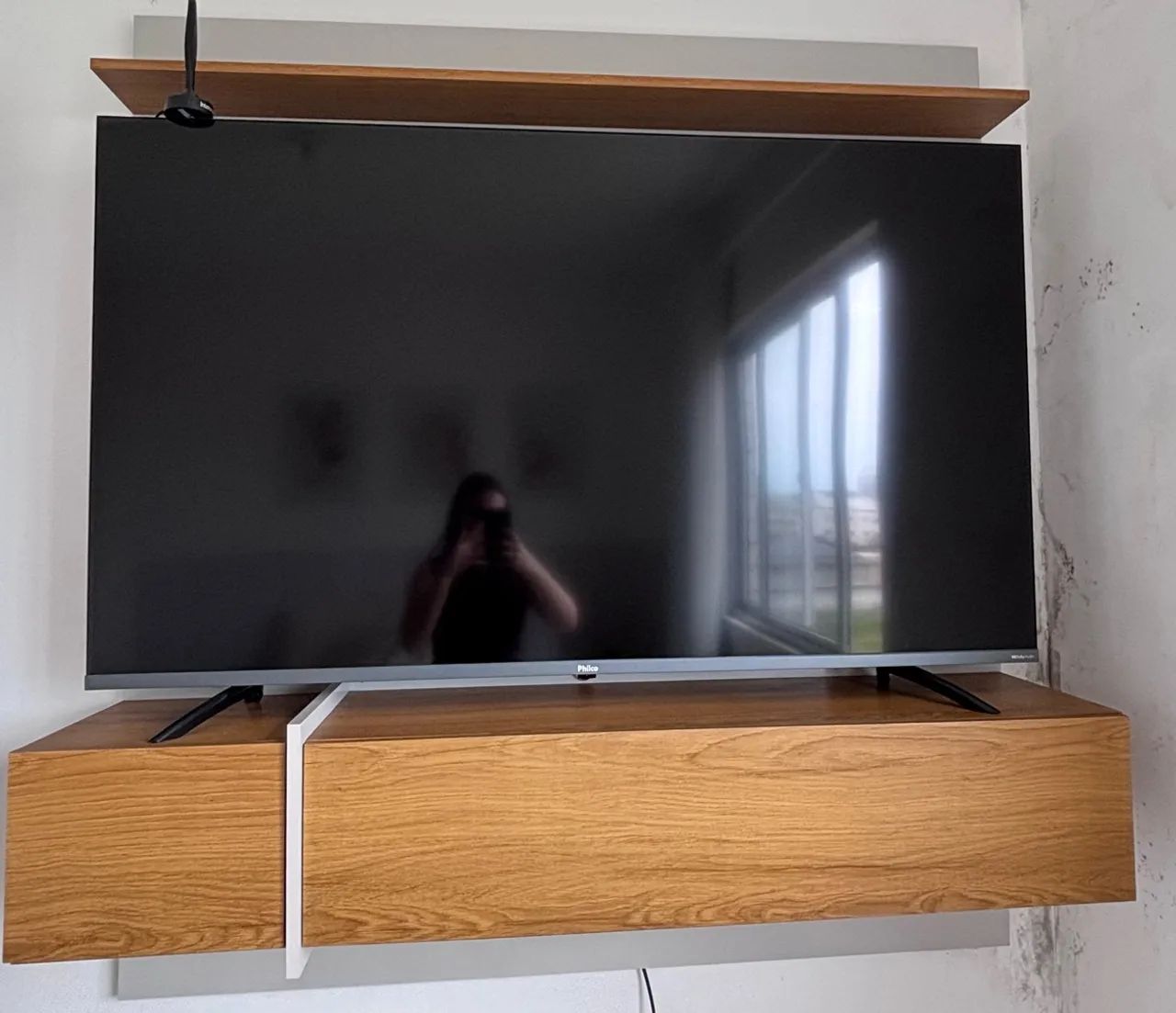 Painel de tv com nicho