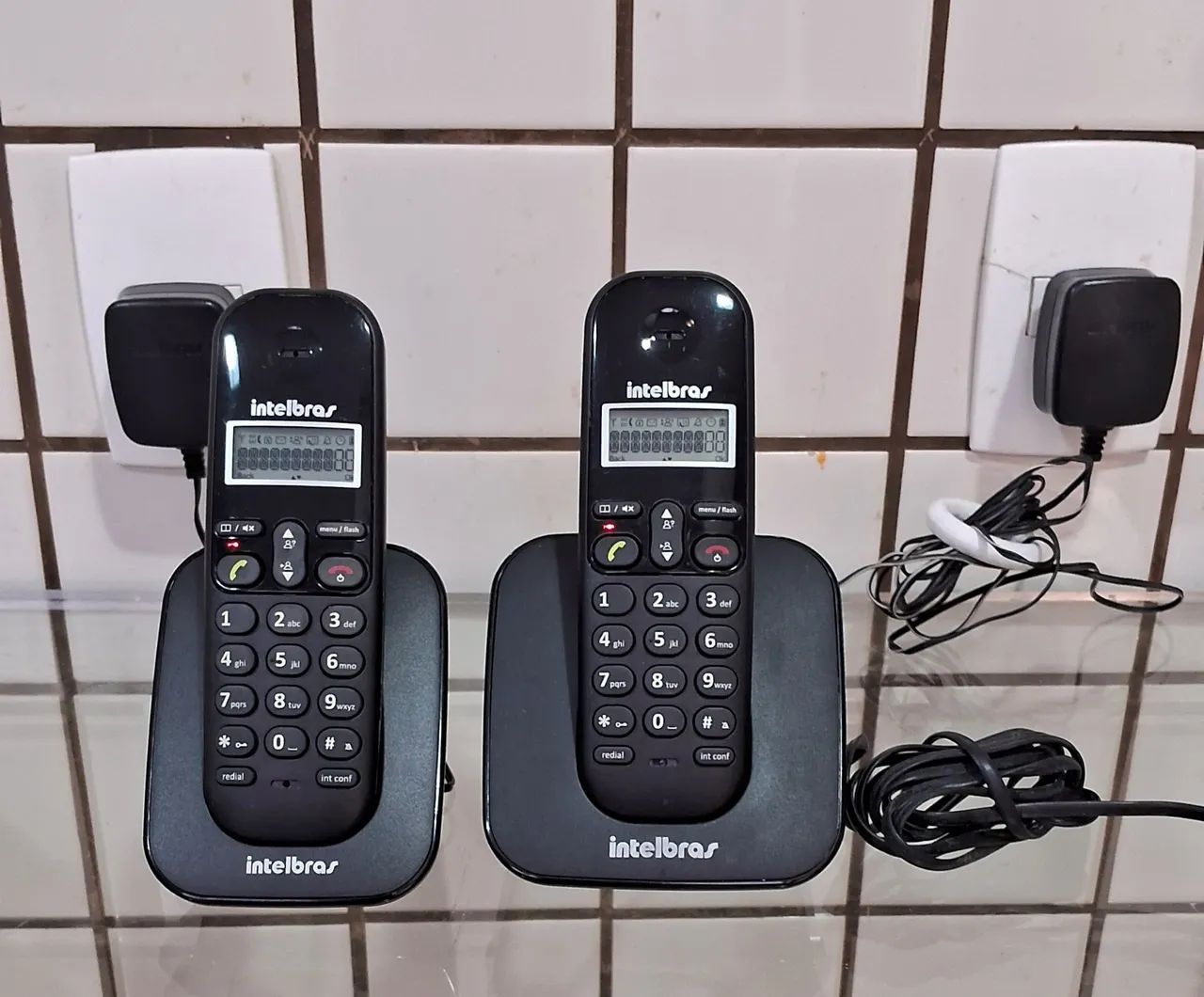 KIT TELEFONE SEM FIO INTELBRAS,TS-3112 com ramal extra compatível TS-3111 - Foto 2