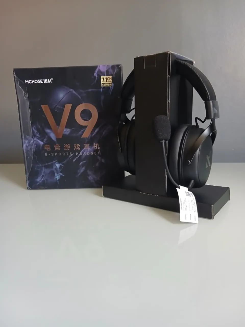Headset Gamer Sem Fio Mchose V9 Pro - Novo