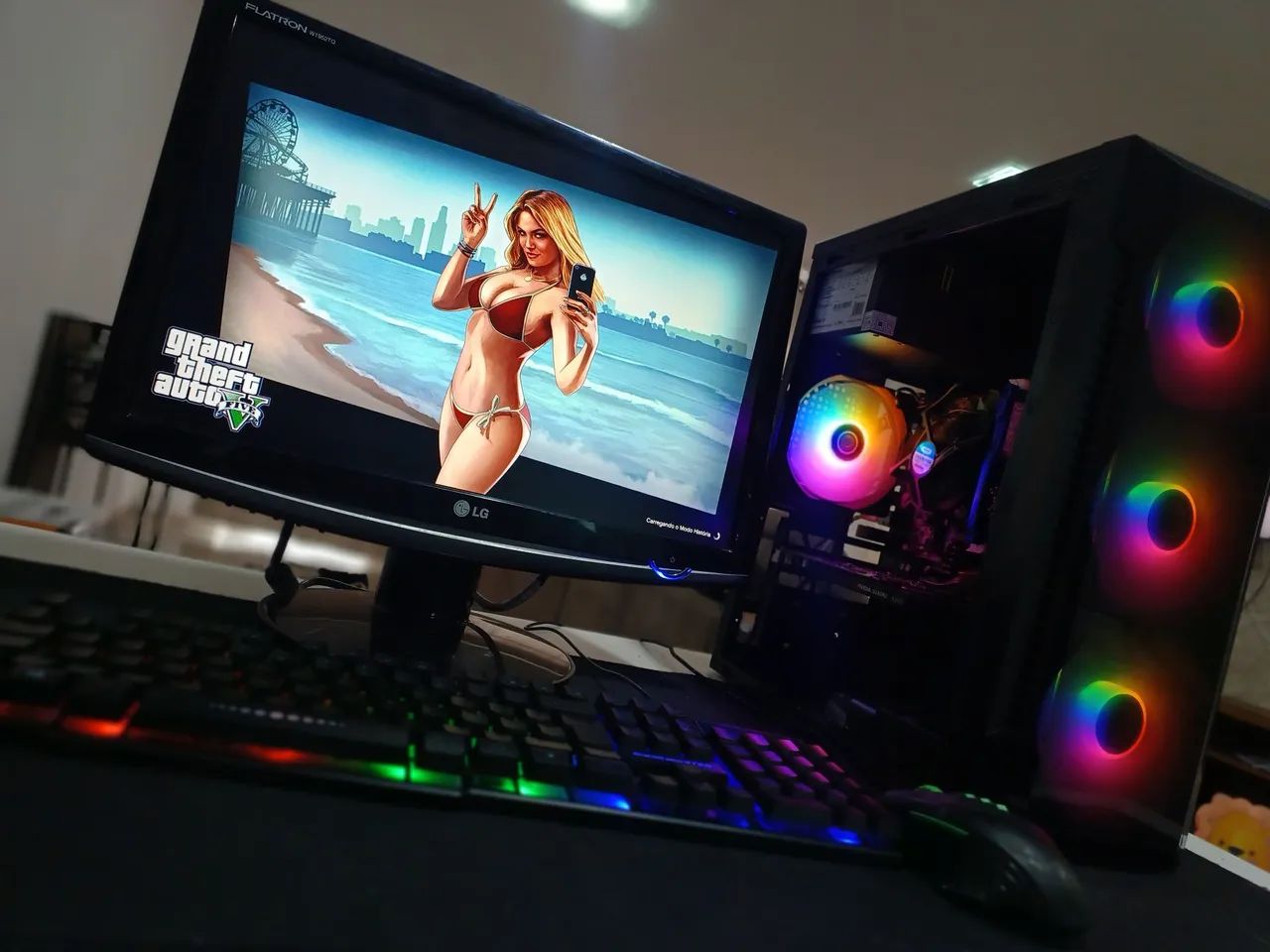 Pc gamer completo Roda tudo 