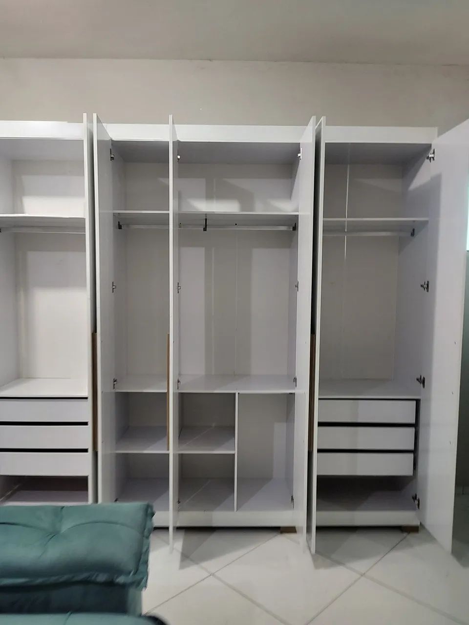 Roupeiro novo diplomata branco  - Foto 2