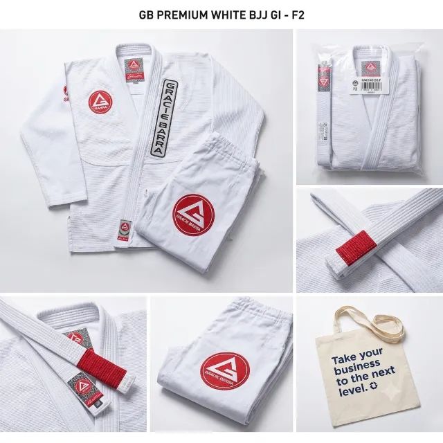 Kimono Gracie Barra novo completo 