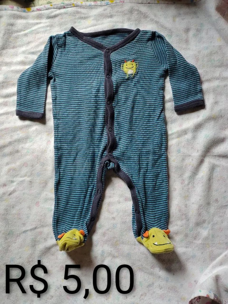 Macacão Bebê Menino - Foto 5