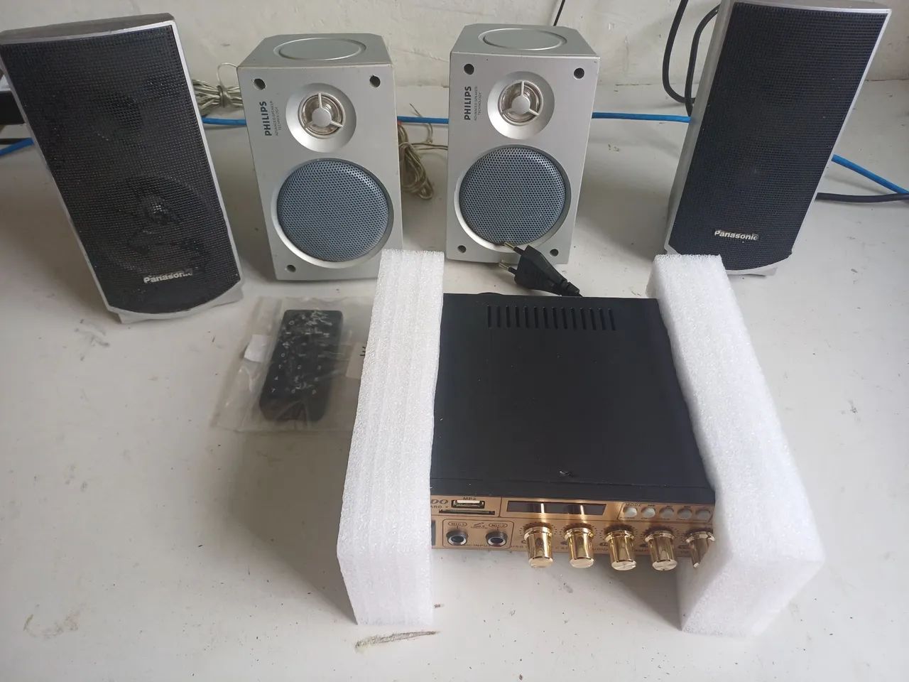 Kit para som ambiente 4 caixas Bluetooth  - Foto 2