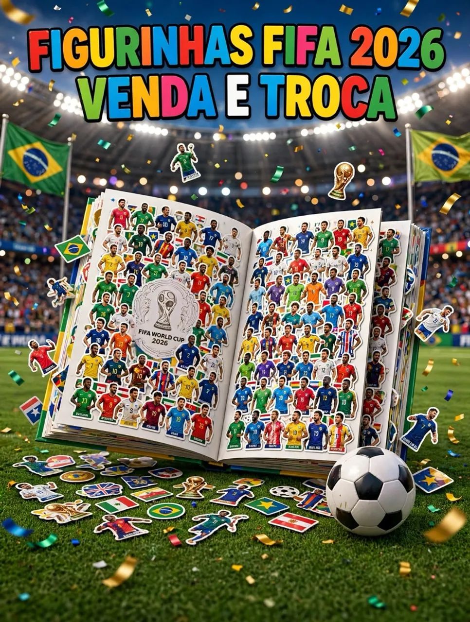 Figurinhas Copa 2026 