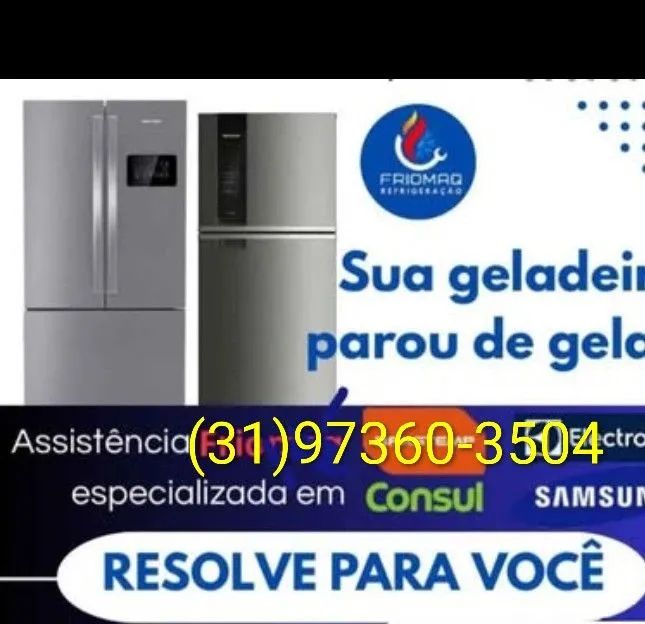 Geladeira motor instalado 