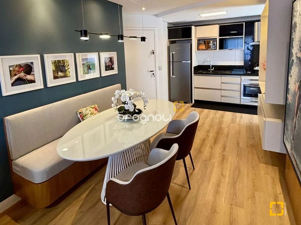 Apartamento de 02 dormitórios Bom Abrigo em Florianópolis - SC - Foto 5