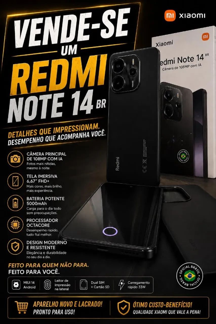 Vende -se um redimi note 14 br - Foto 3