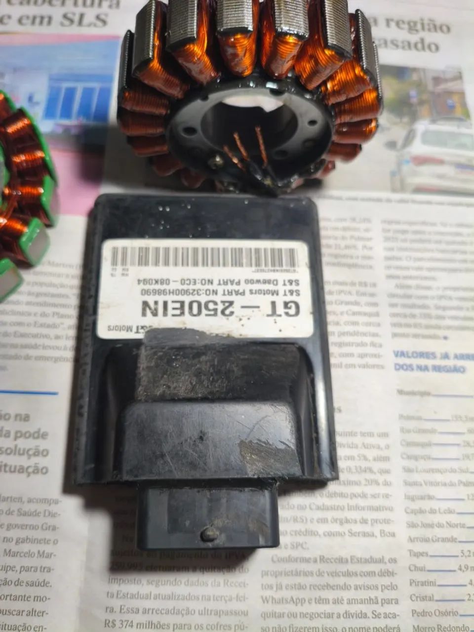 Modulo Injeção Eletrônica Kasinski - Foto 2