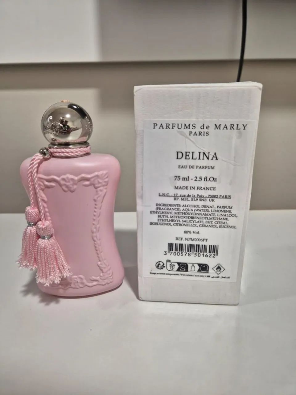 Perfume delina 75ml original tester