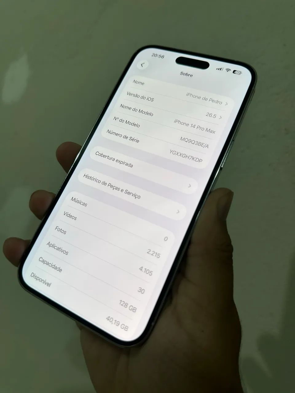 IPHONE 14 PRO MAX 128GB - IMPECÁVEL - Foto 3
